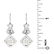 Antique European Cut Diamond Earrings - 5