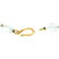 Aquamarine and 22K Gold Necklace - 4