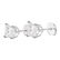 2.29ct TW Diamond and 14K Gold Ear Studs - 2