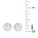 2.09ct TW Diamond Ear Studs - 5
