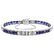 Art Deco Diamond, Sapphire and Platinum Bracelet