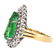 Emerald, Diamond and 14K Gold Ring - 3