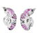 Antique Ruby, Diamond and Platinum Ear Clips - 3
