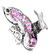 Antique Ruby, Diamond and Platinum Ear Clips - 4