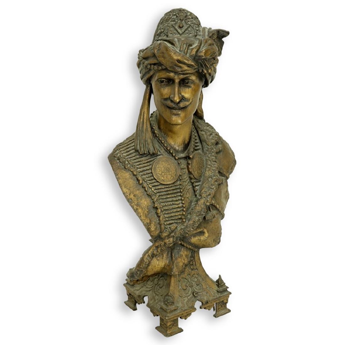 Antique Orientalist French Spelter Sculpture (1 of 6)