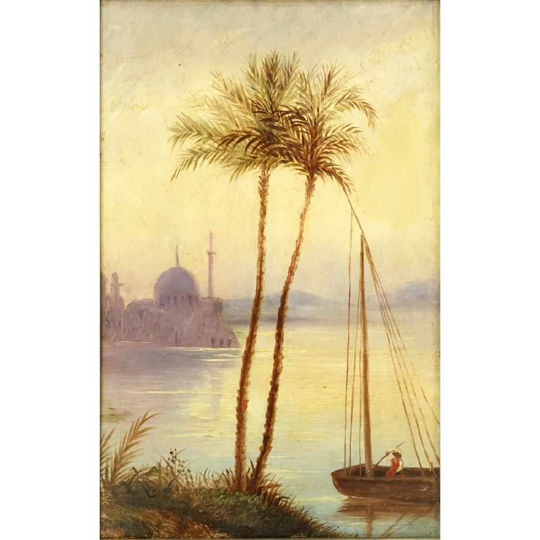 19/20th C O/C "Mosque On The Nile" (1 of 5)