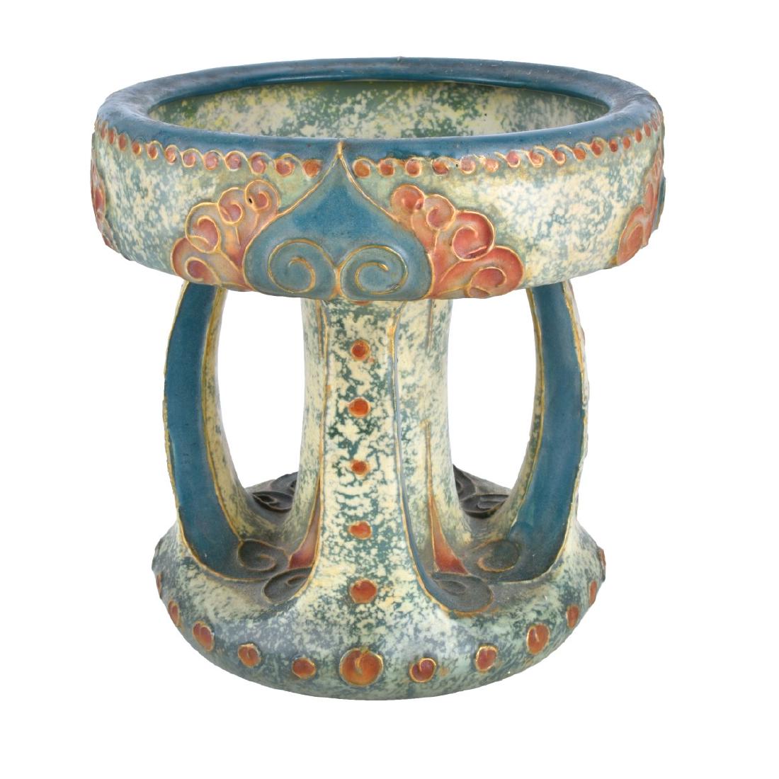 Amphora Turn Teplitz Gres Pottery Compote (1 of 5)