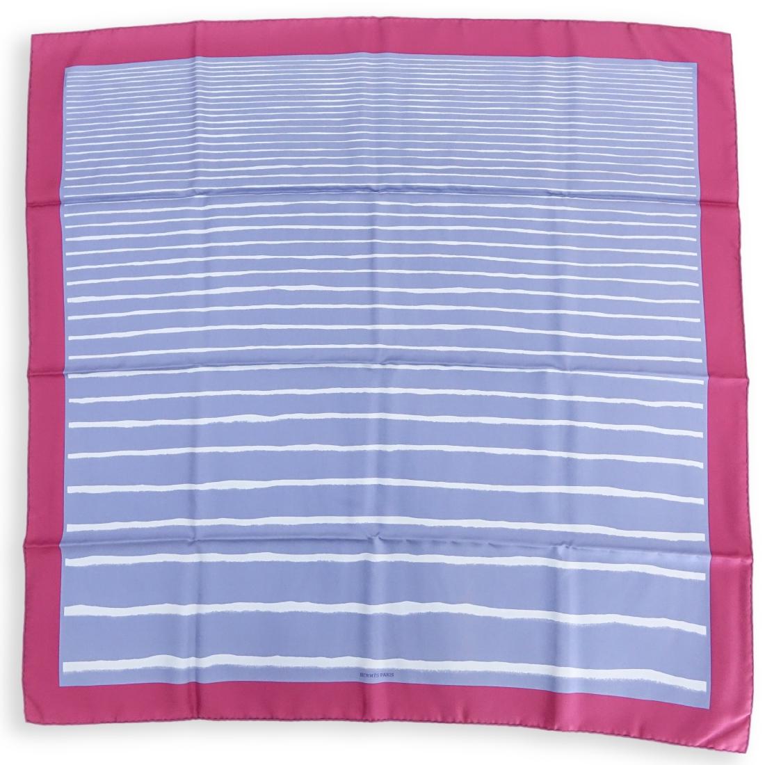 Hermes Gradient Stripe Twill Silk Scarf (1 of 6)