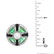 Art Deco Emerald, Diamond and Platinum Ring - 5