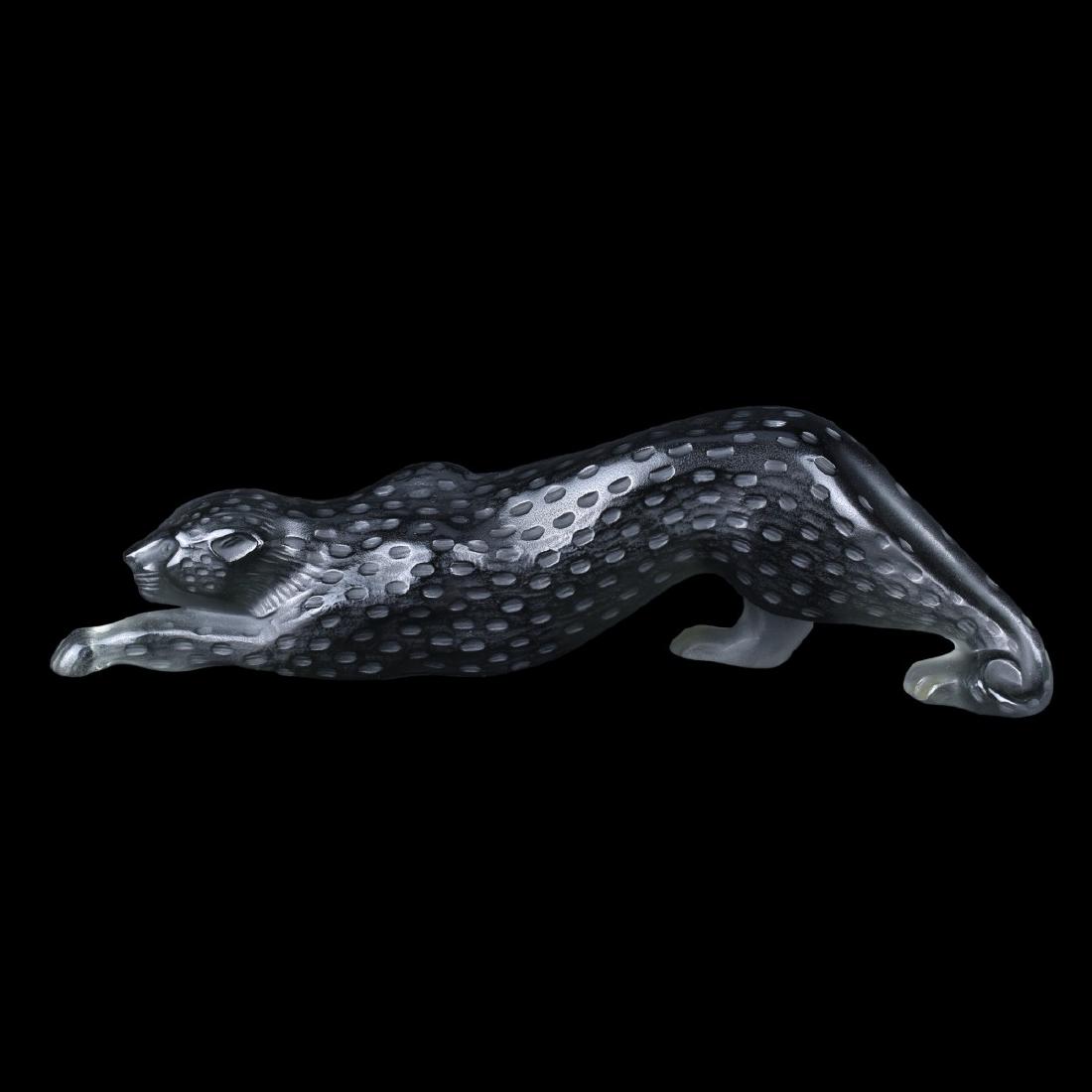 Lalique "Zeila Panther, Grey" Crystal Figurine (1 of 4)