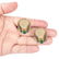 Diamond, Emerald, Sapphire and 18K Earrings - 5