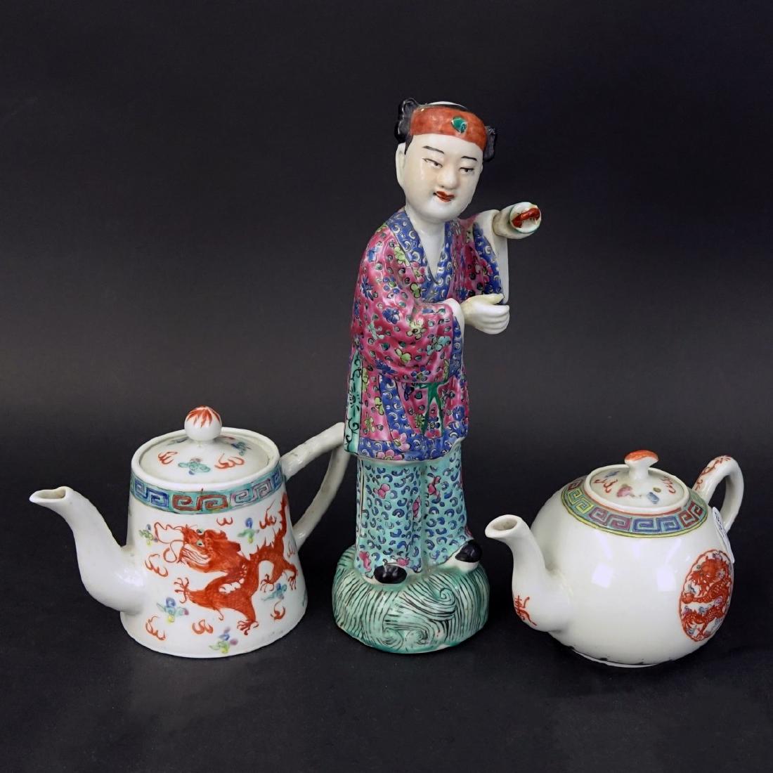 Three (3) Chinese Export Porcelain Tableware (1 of 9)
