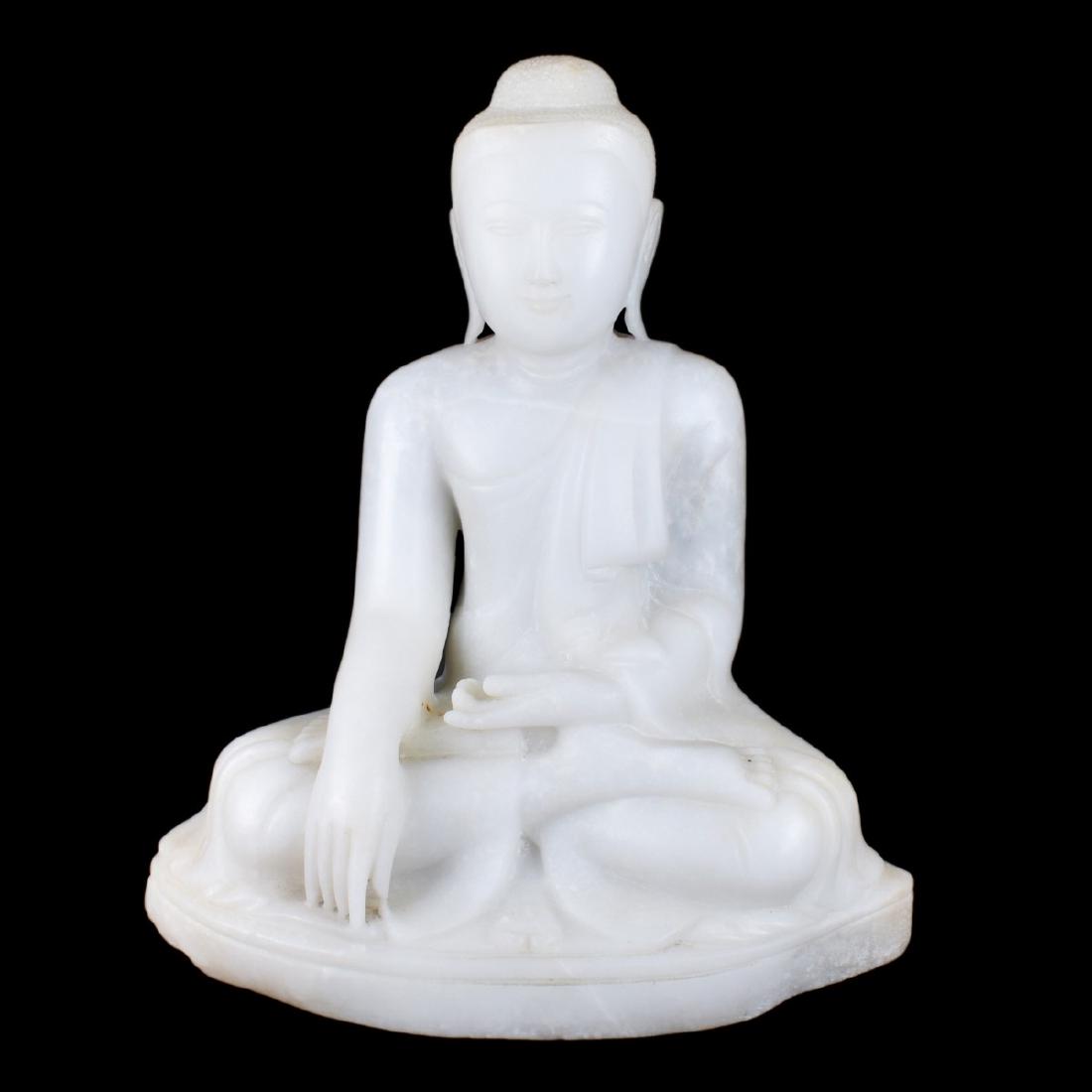 Carved Marble Buddha (1 of 5)