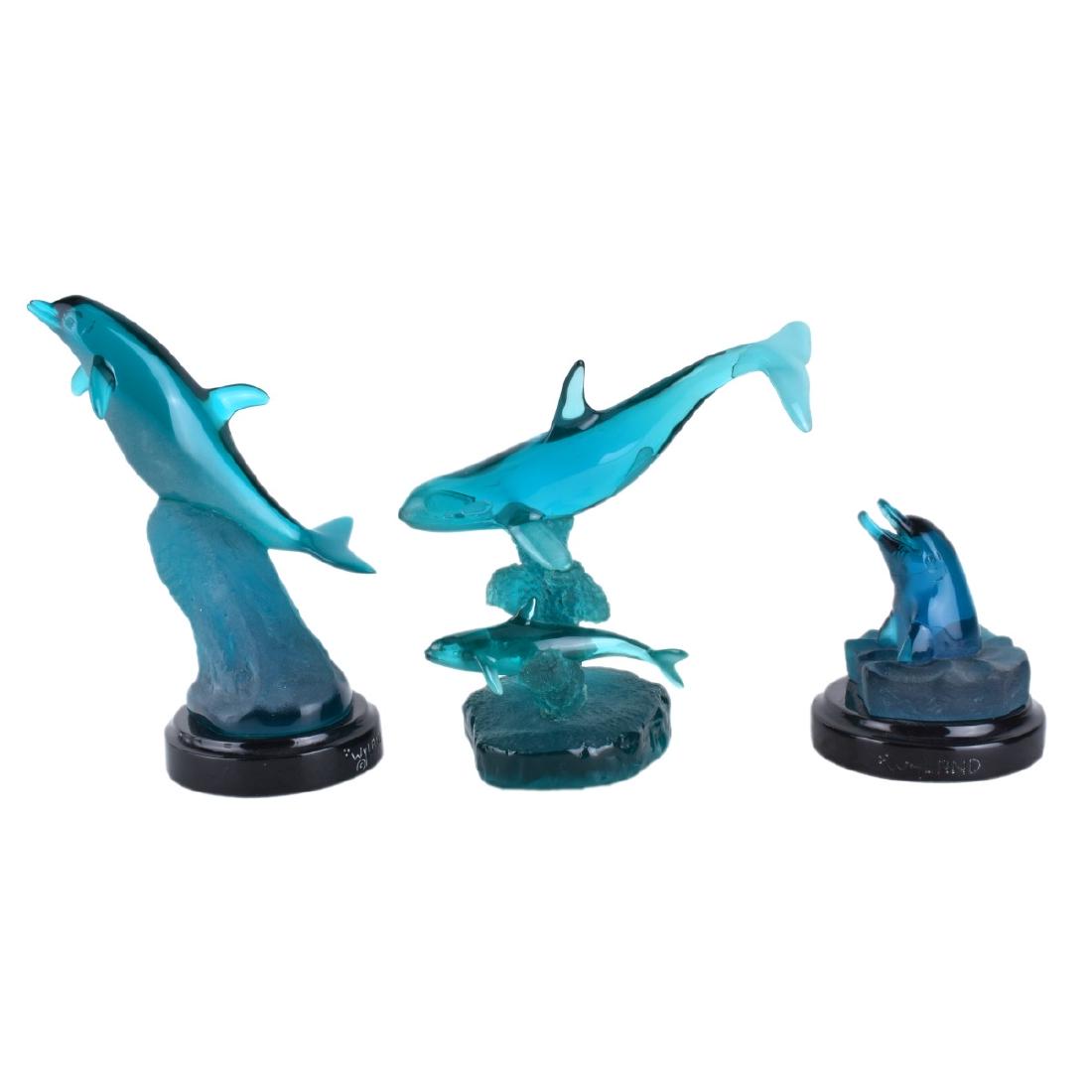 Three Wyland Acrylic Sculptures (1 of 4)