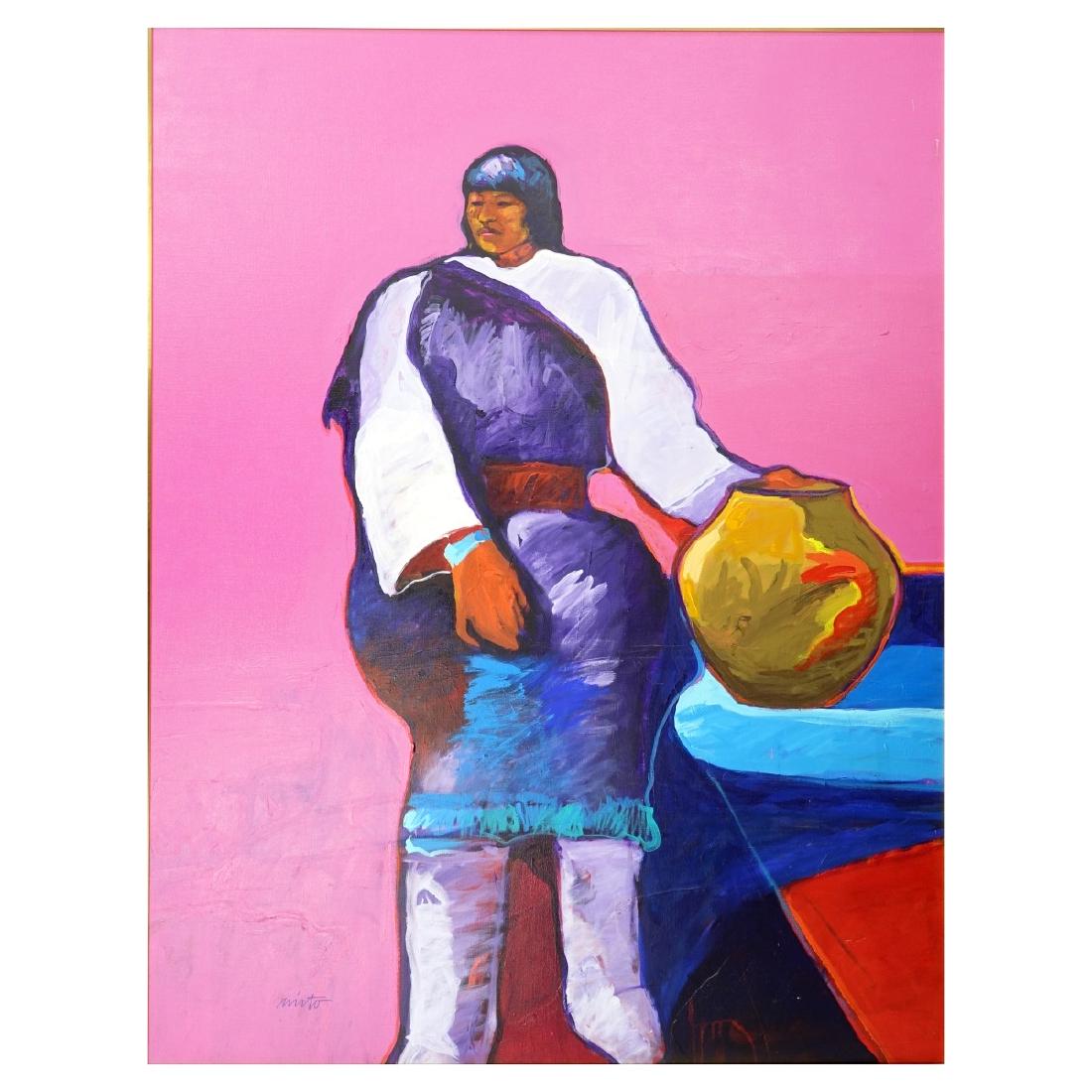 John Nieto Oil On Canvas (1 of 8)