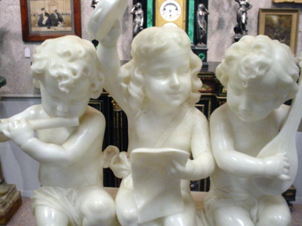 Ferdinando Andreini Italian Alabaster Sculpture - 5
