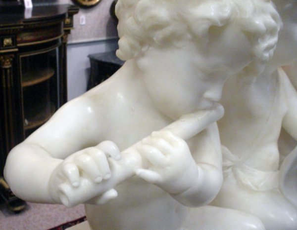 Ferdinando Andreini Italian Alabaster Sculpture - 8