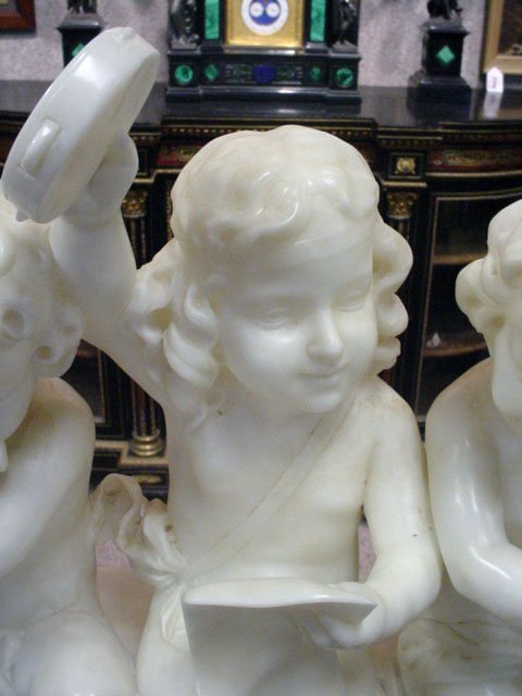 Ferdinando Andreini Italian Alabaster Sculpture - 9