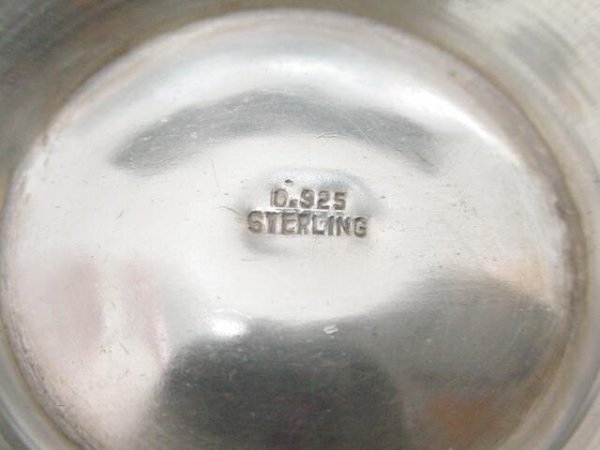 Art Moderne Mexican Sterling Silver Hand Hammered - 3