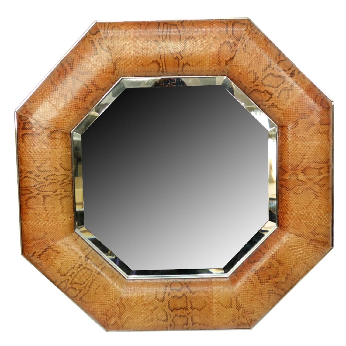 Karl Springer Style Mirror (1 of 4)