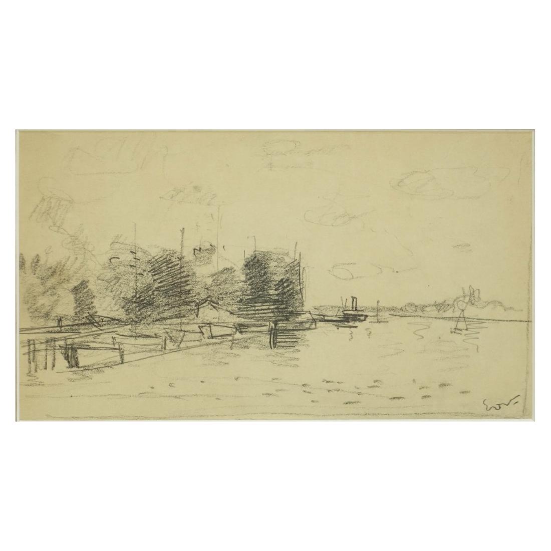 Attrib: Achille-Emile Othon Friesz Drawing (1 of 4)