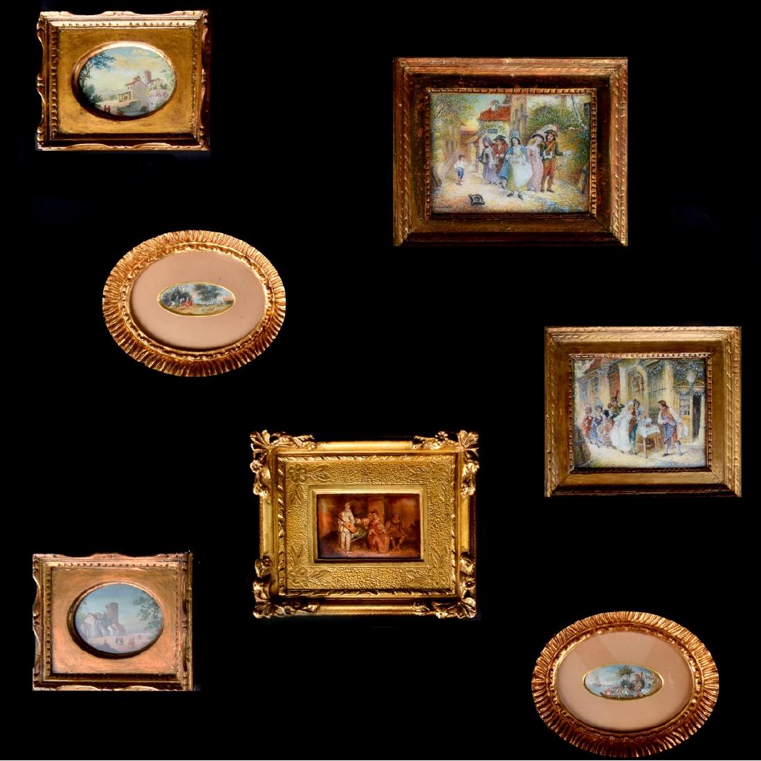Seven Miniature Paintings (1 of 9)