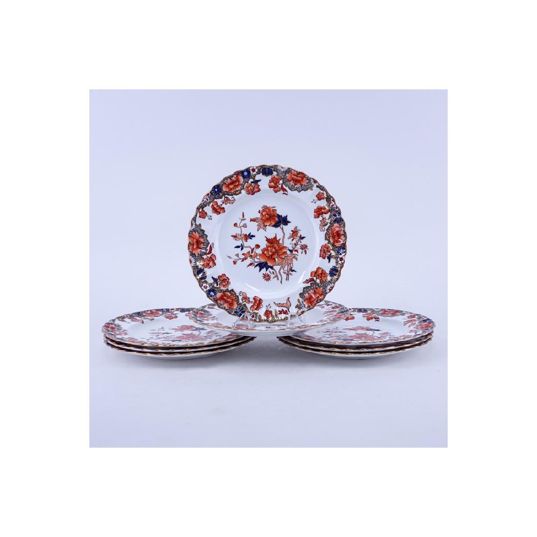 Set of Eight (8) Copeland Spode Bertha Imari Porcelain (1 of 4)