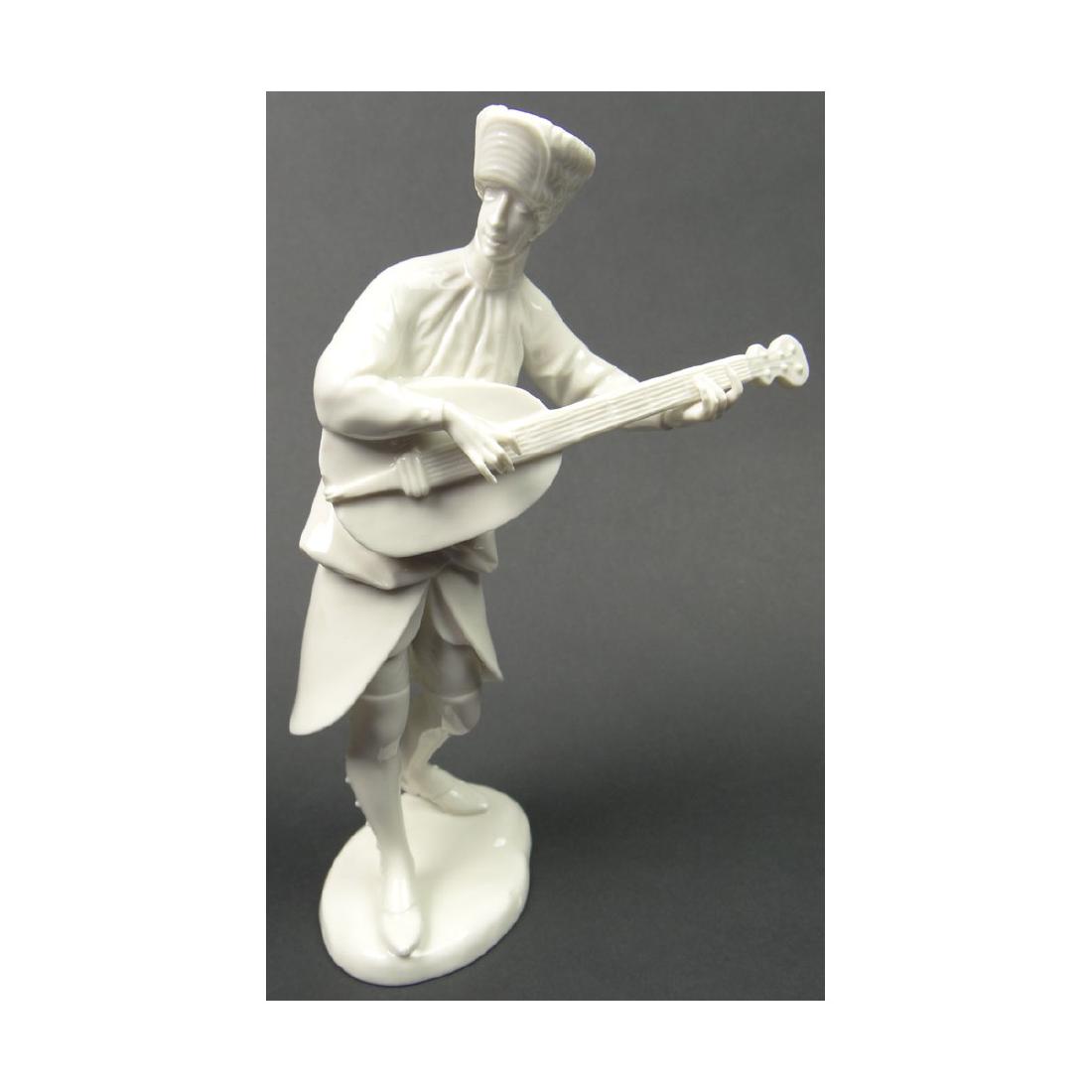 Vintage Nymphenburg Porcelain Figure of a "Guitarist" (1 of 9)