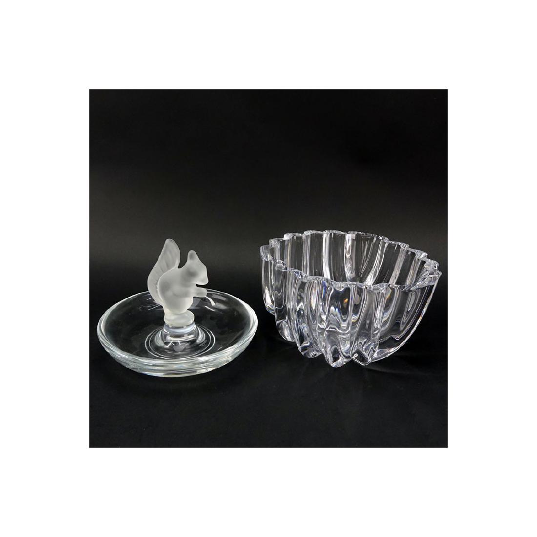Grouping of Two (2): Orrefors Crystal Bowl, Sevres (1 of 5)
