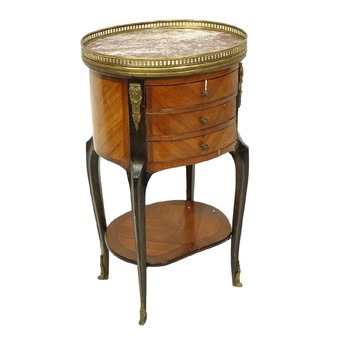 Bronze Mounted Marble Top Table (1 of 8)