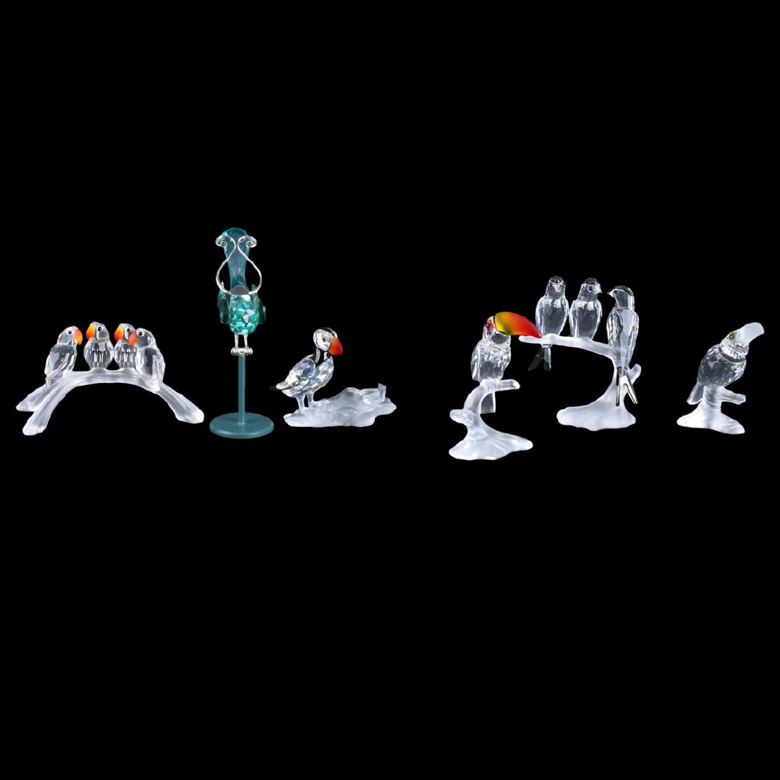 Six Swarovski Birds (1 of 3)