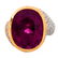 GIA Tourmaline, Diamond and 18K Ring - 2