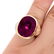 GIA Tourmaline, Diamond and 18K Ring - 7