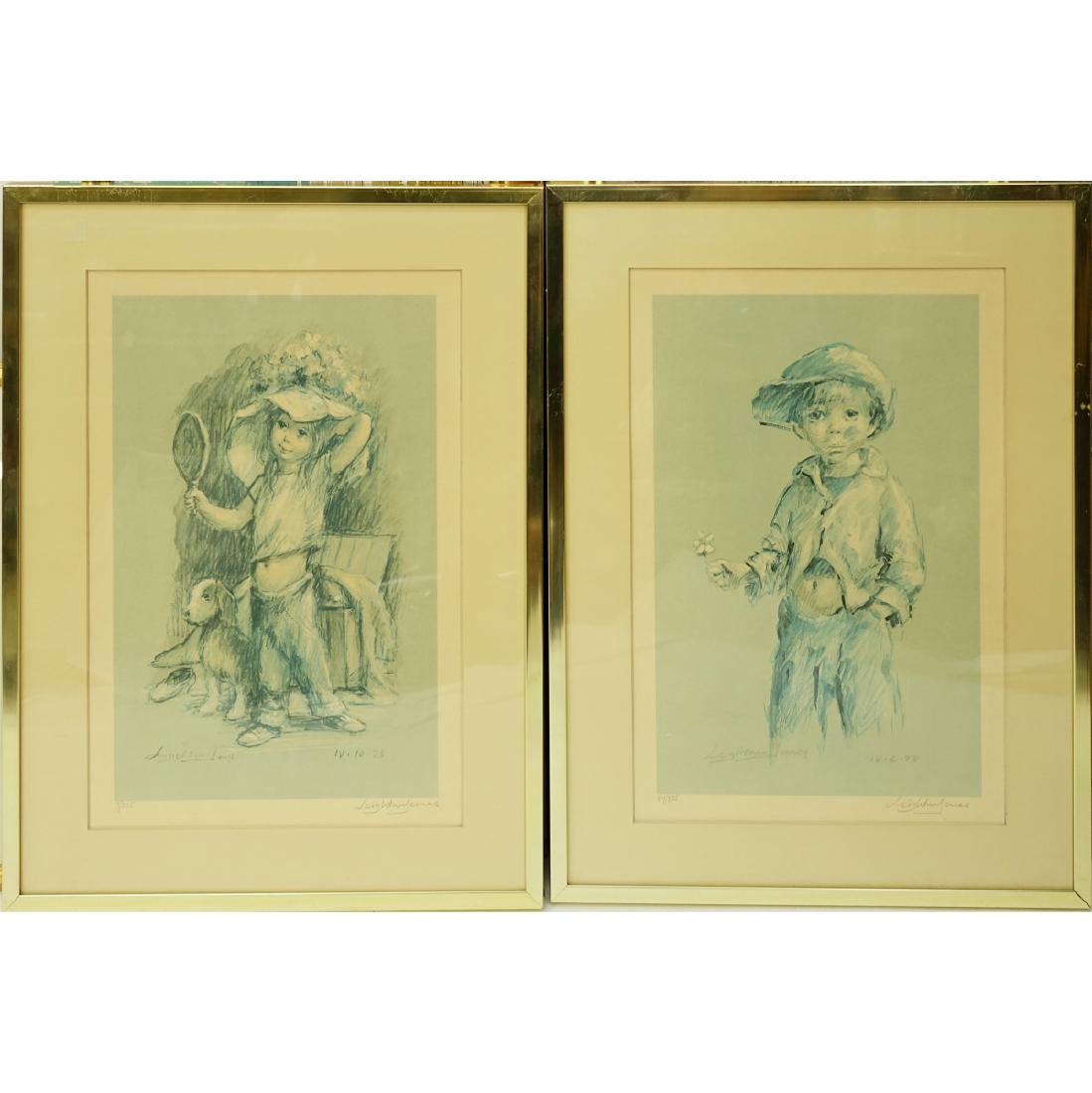 Two Leighton Jones Signed Prints (1 of 6)