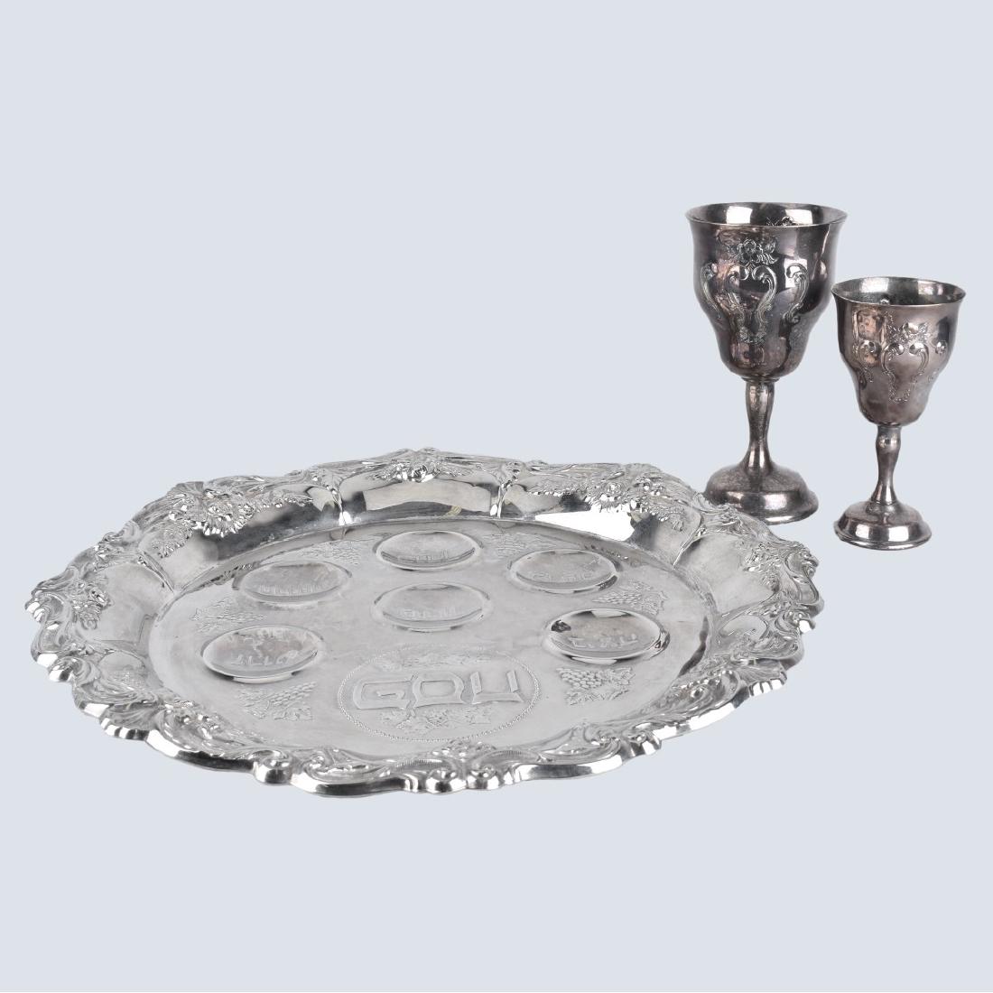 Silver Plate Judaica (1 of 4)