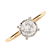 1.0 Carat Diamond and 14K Ring