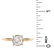 1.0 Carat Diamond and 14K Ring - 6