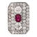 Antique Diamond and Ruby Ring - 2