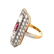 Antique Diamond and Ruby Ring - 3