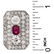 Antique Diamond and Ruby Ring - 5