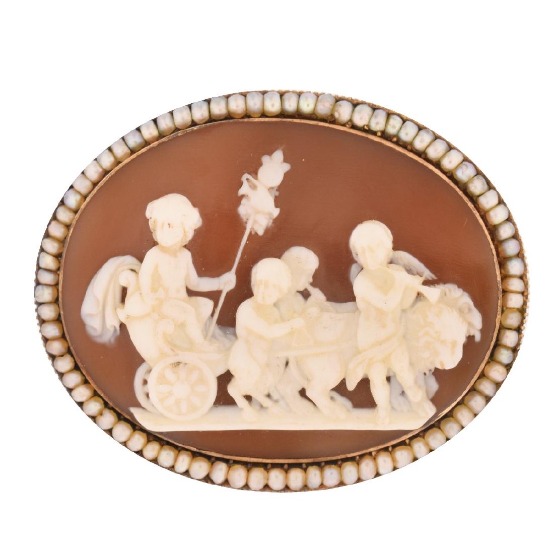 Antique Cameo Brooch (1 of 5)