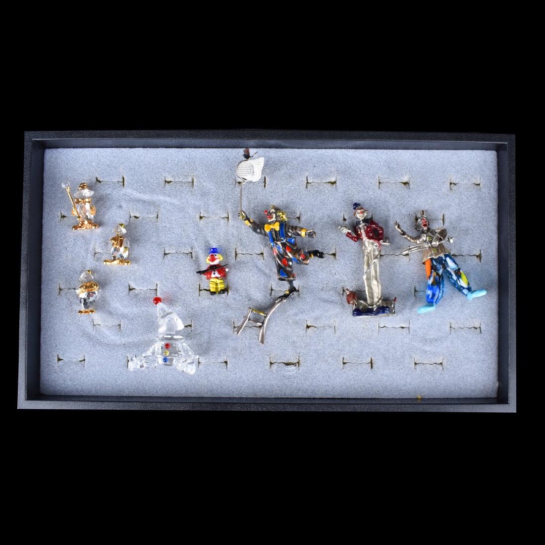 Miniature Clown Figurines (1 of 4)