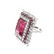 Rubelite, Diamond and 14K Ring - 3