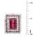 Rubelite, Diamond and 14K Ring - 5
