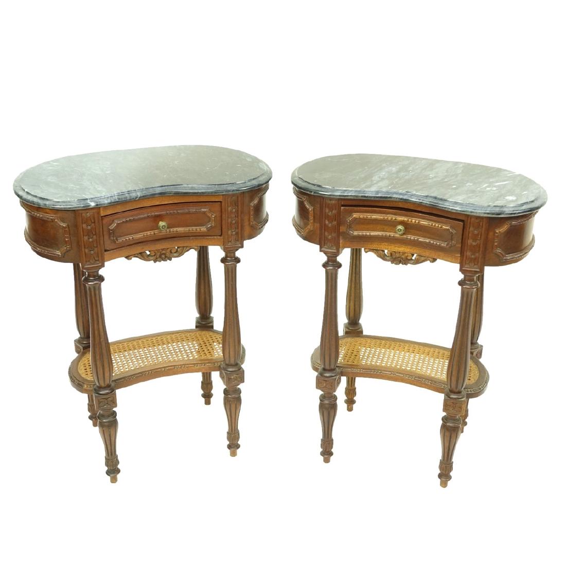 Pair of Louis XV Style Tables (1 of 5)
