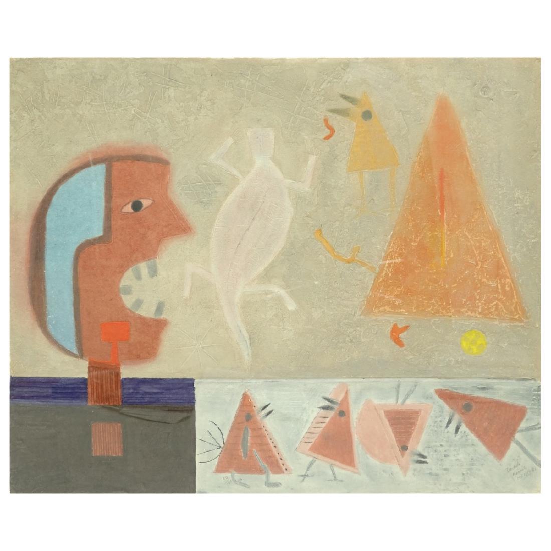 Contemporary Mexican Lithograph (1 of 3)