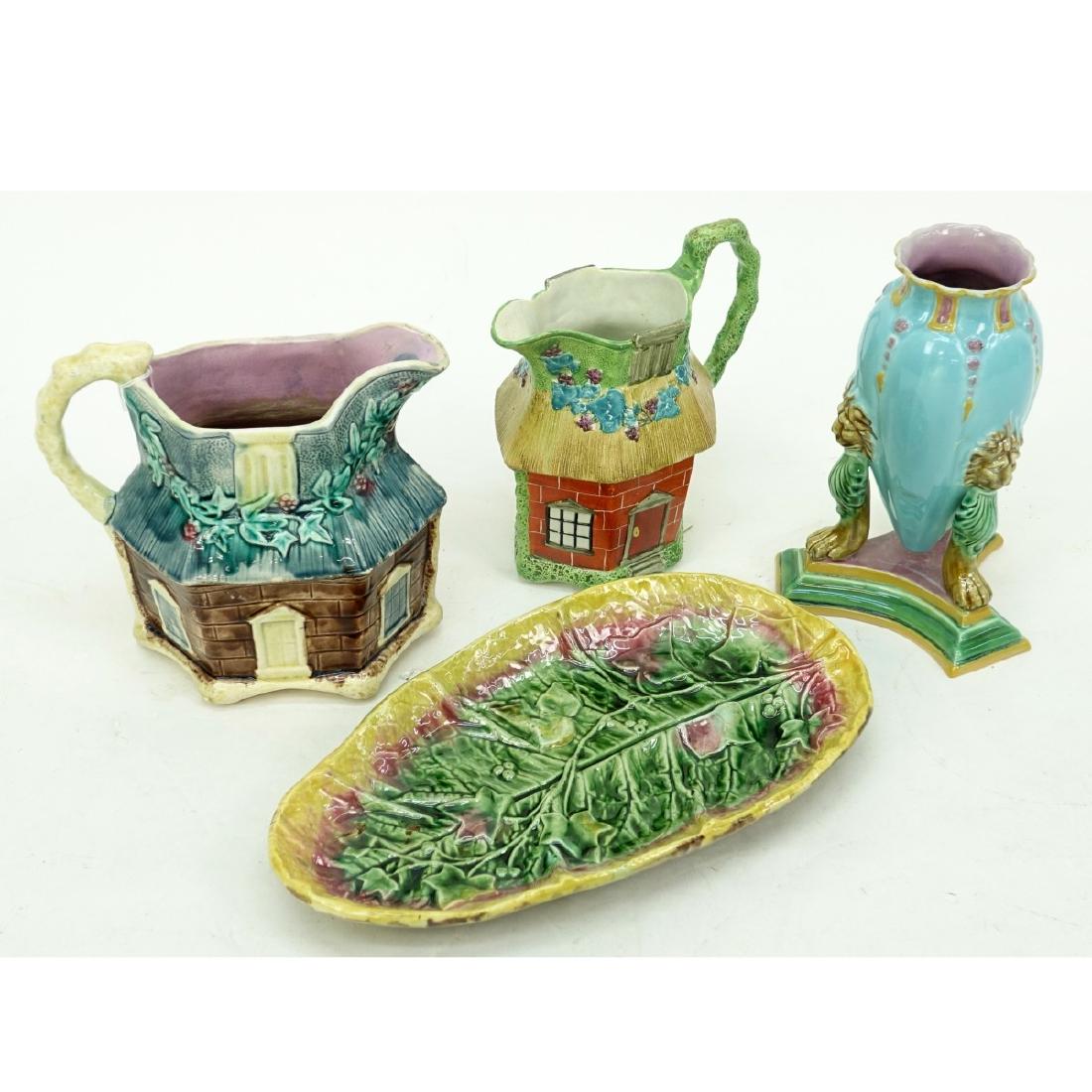 Four Pieces Majolica (1 of 7)