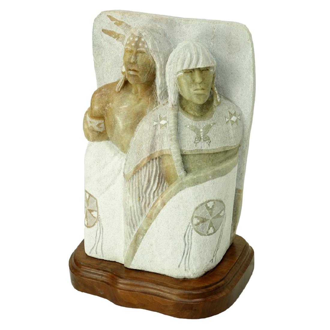 Alvin Marshall Alabaster Sculpture (1 of 8)