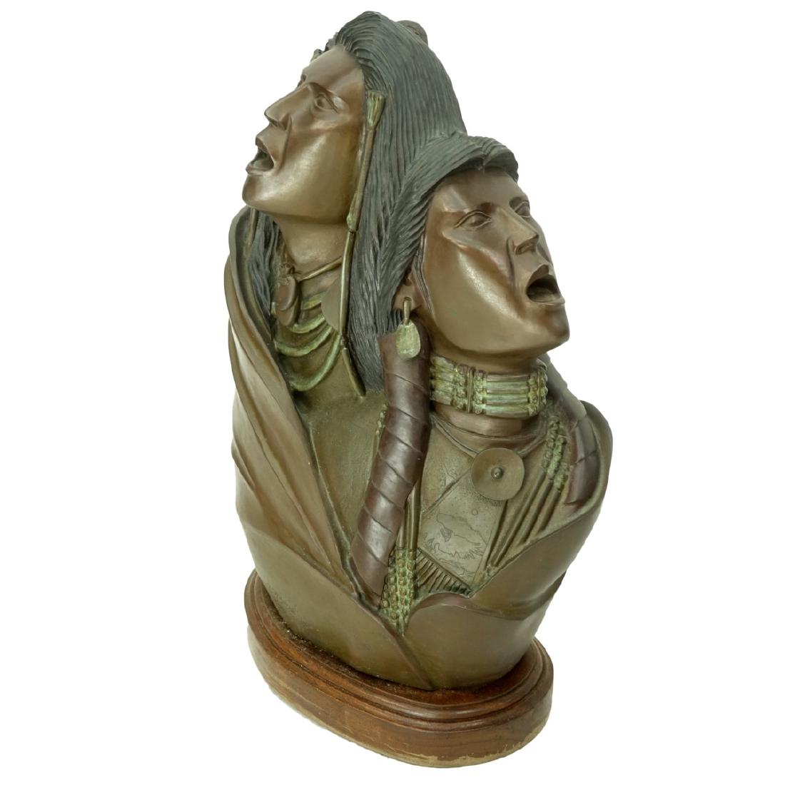 Larry Yazzie Bronze Sculpture (1 of 8)