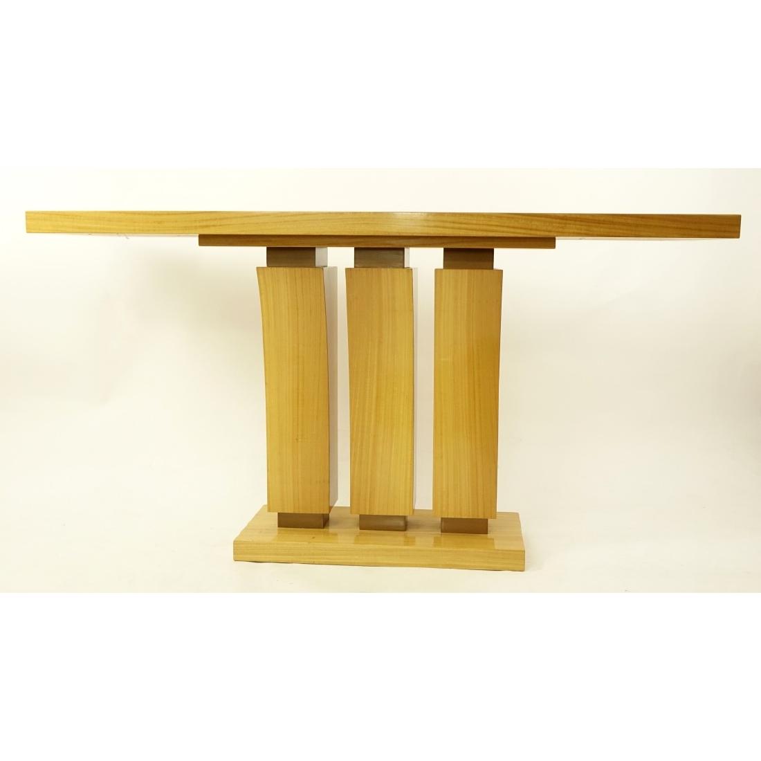 Art Deco Style Satinwood Console Table. (1 of 5)